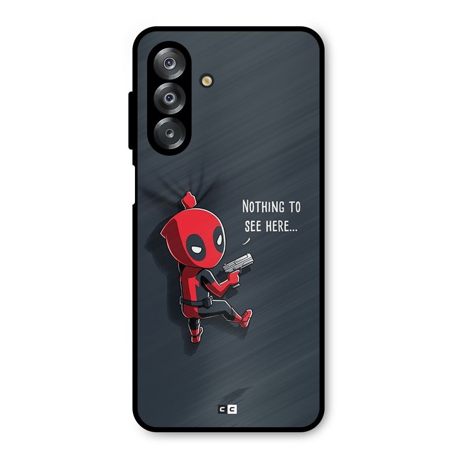 Baby Wade Metal Back Case for Galaxy A26