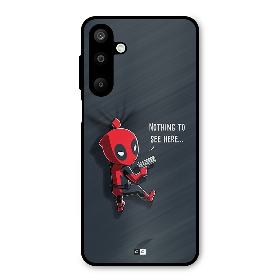 Baby Wade Metal Back Case for Galaxy M16