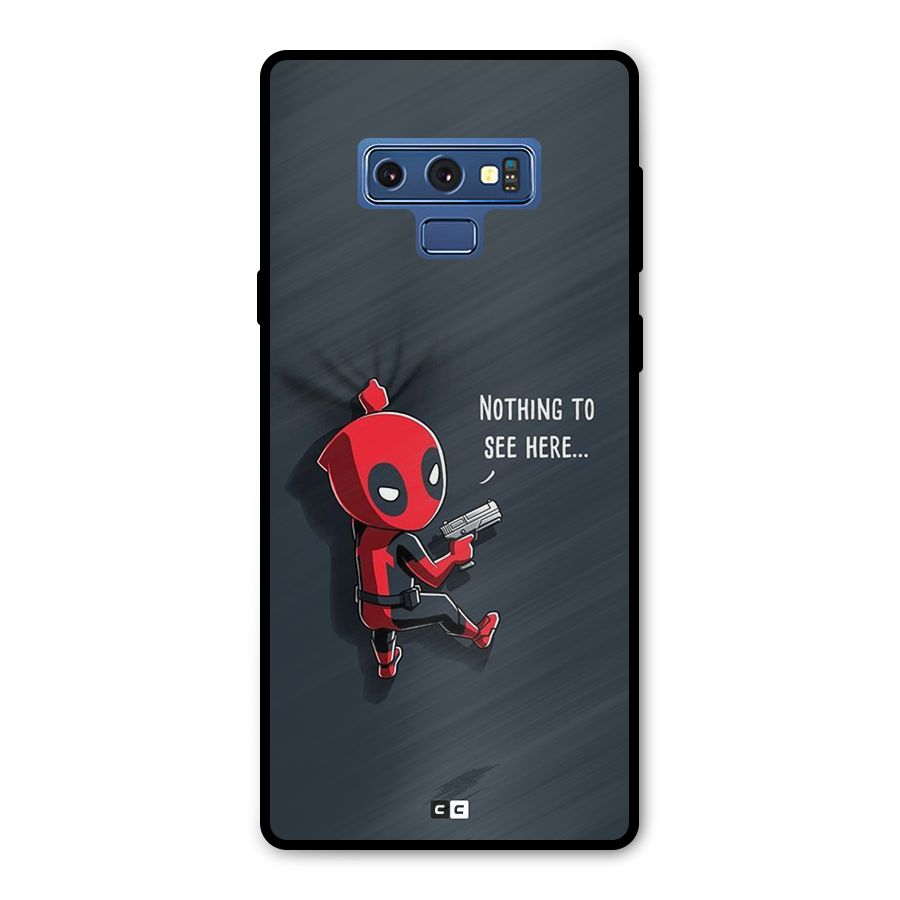 Baby Wade Metal Back Case for Galaxy Note 9