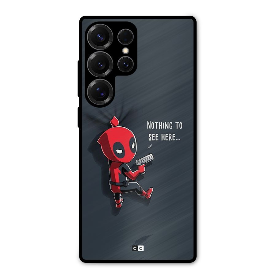 Baby Wade Metal Back Case for Galaxy S25 Ultra