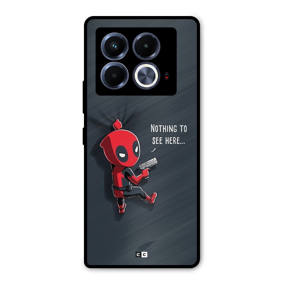 Baby Wade Metal Back Case for Infinix Note 40 5G