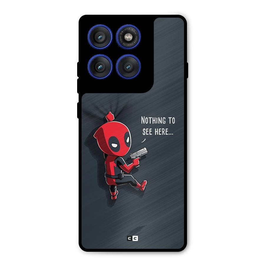 Baby Wade Metal Back Case for Motorola Edge 60 Pro