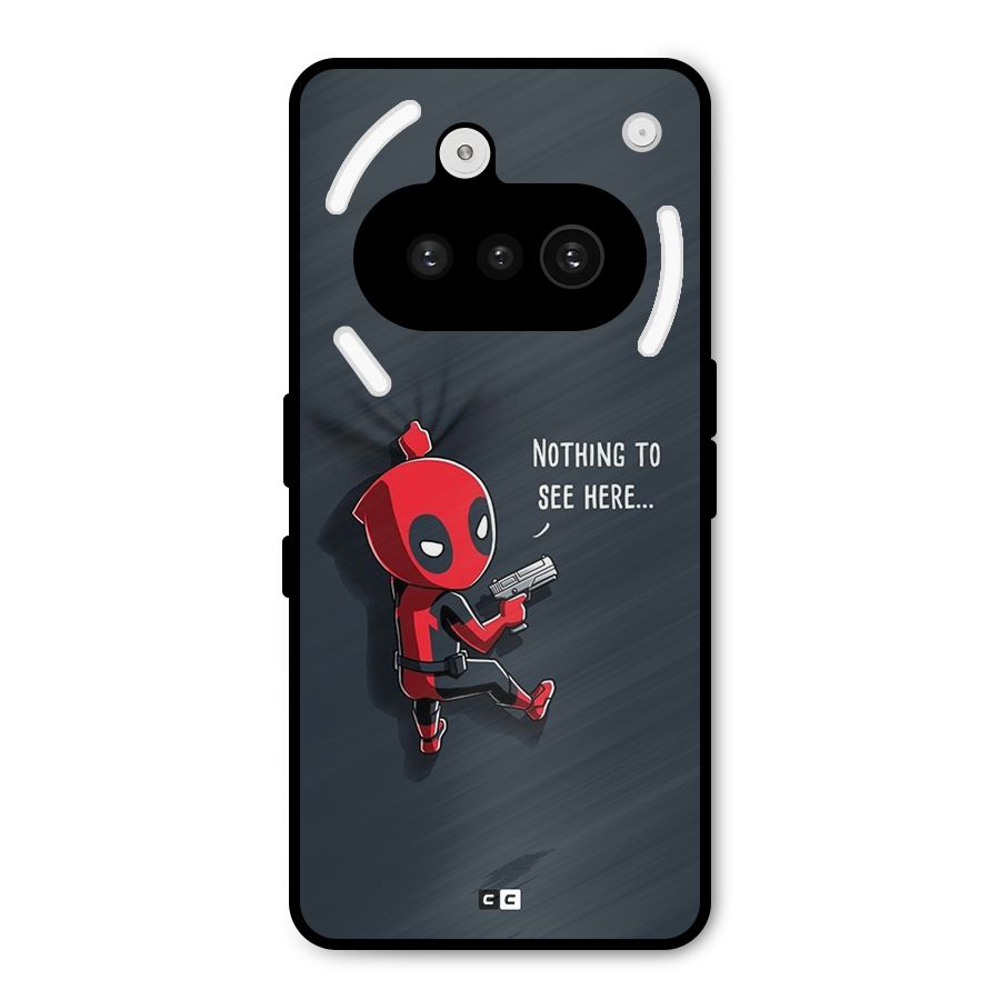 Baby Wade Metal Back Case for Nothing Phone 3a