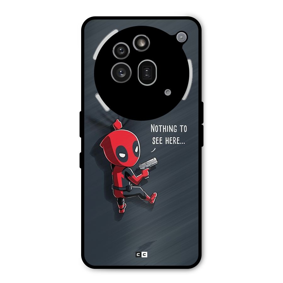 Baby Wade Metal Back Case for Nothing Phone 3a Pro