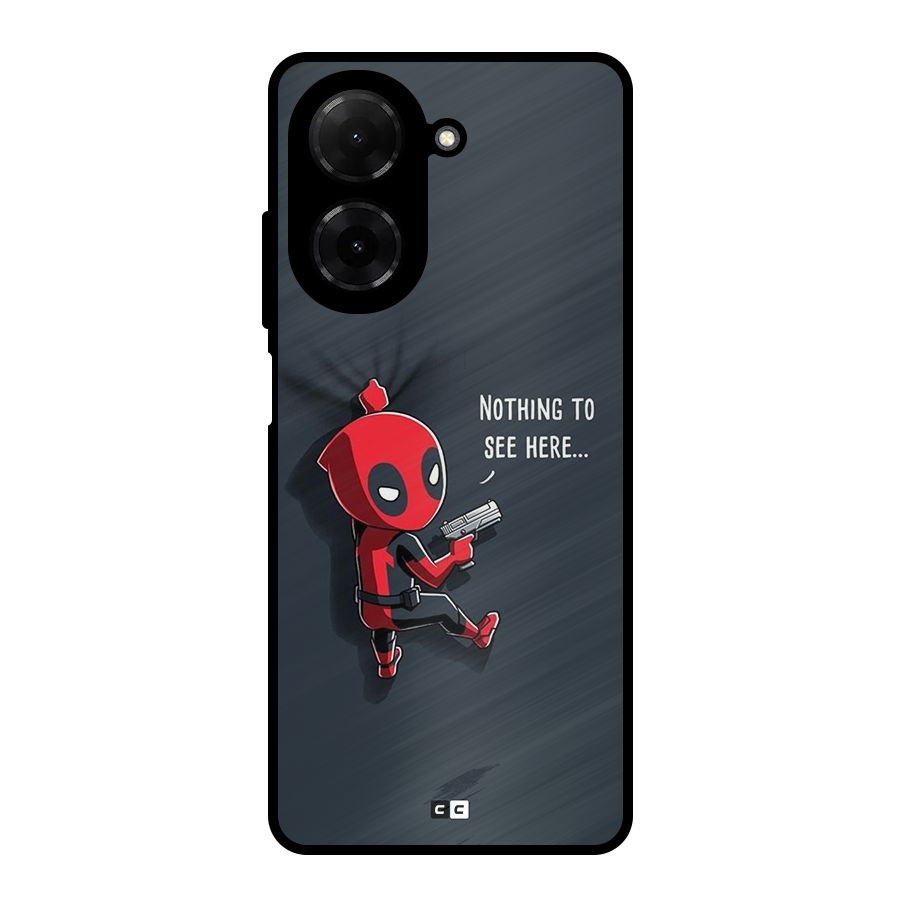 Baby Wade Metal Back Case for Redmi A5 4G