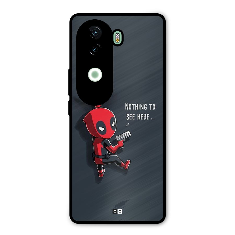 Baby Wade Metal Back Case for Vivo V40e
