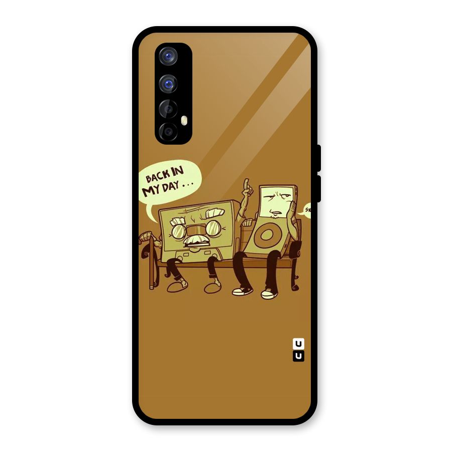 Back In Day Casette Glass Back Case for Realme Narzo 20 Pro