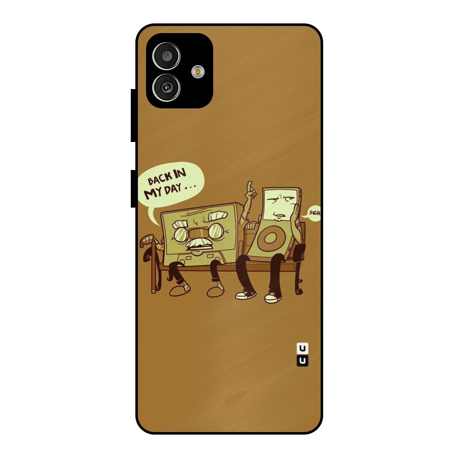 Back In Day Casette Metal Back Case for Galaxy M13 5G