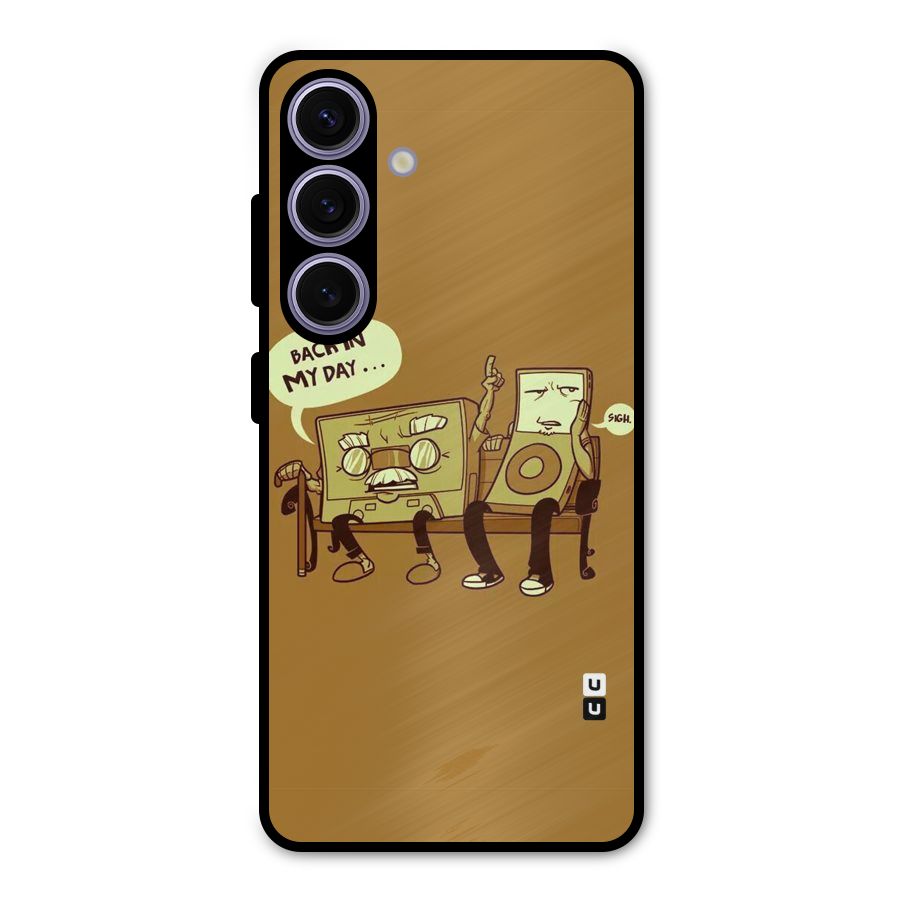 Back In Day Casette Metal Back Case for Galaxy S24