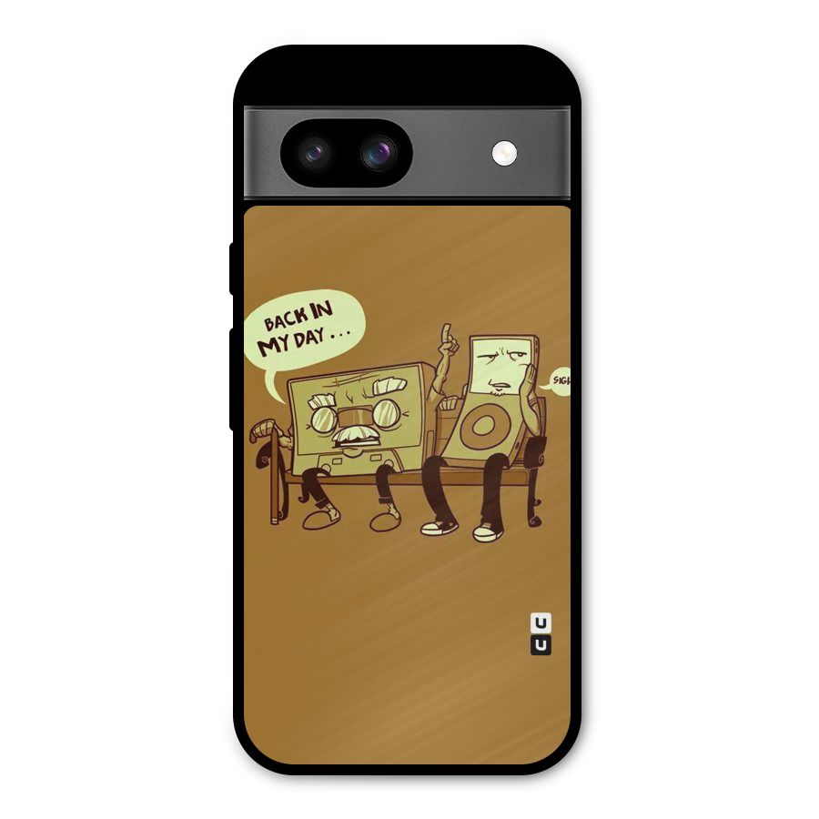 Back In Day Casette Metal Back Case for Google Pixel 8a