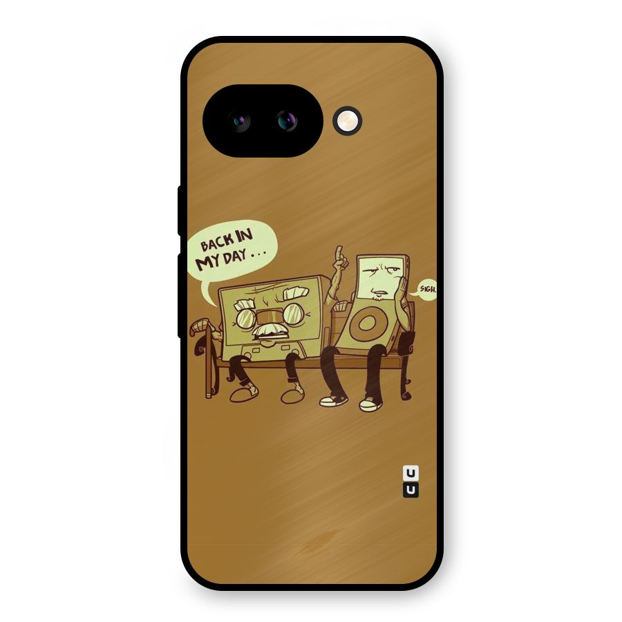 Back In Day Casette Metal Back Case for Google Pixel 9a