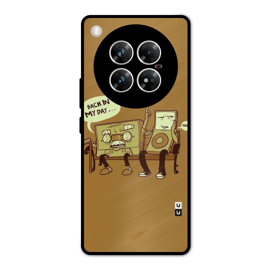 Back In Day Casette Metal Back Case for Infinix Zero 40 5G