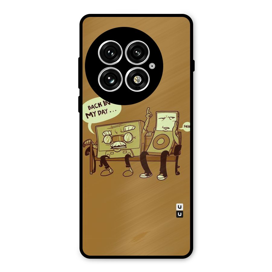 Back In Day Casette Metal Back Case for OnePlus 13