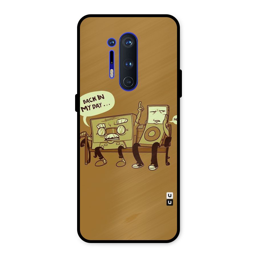 Back In Day Casette Metal Back Case for OnePlus 8 Pro
