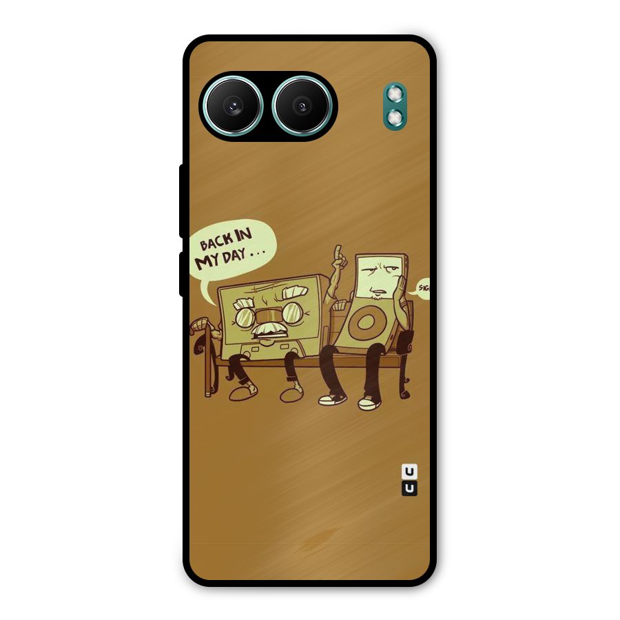 Back In Day Casette Metal Back Case for OnePlus Nord 4