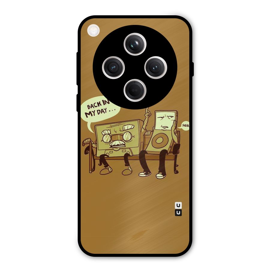 Back In Day Casette Metal Back Case for Oppo Find X8