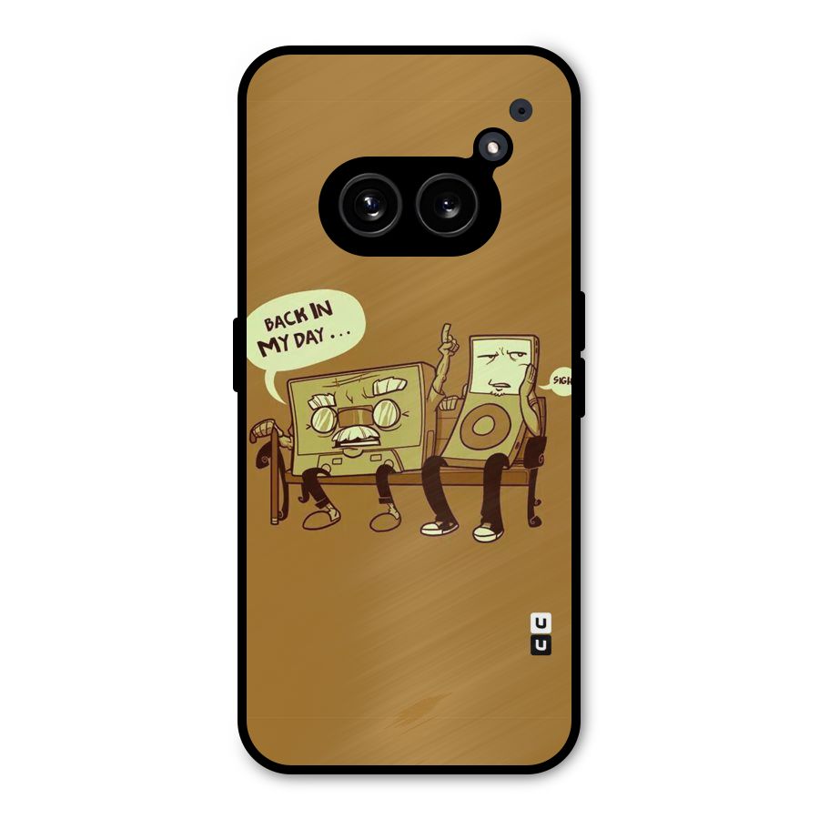 Back In Day Casette Metal Back Case for Nothing Phone 2a