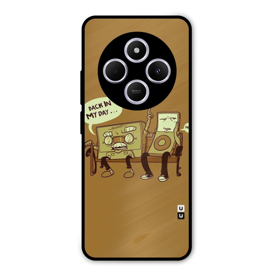 Back In Day Casette Metal Back Case for Poco M7