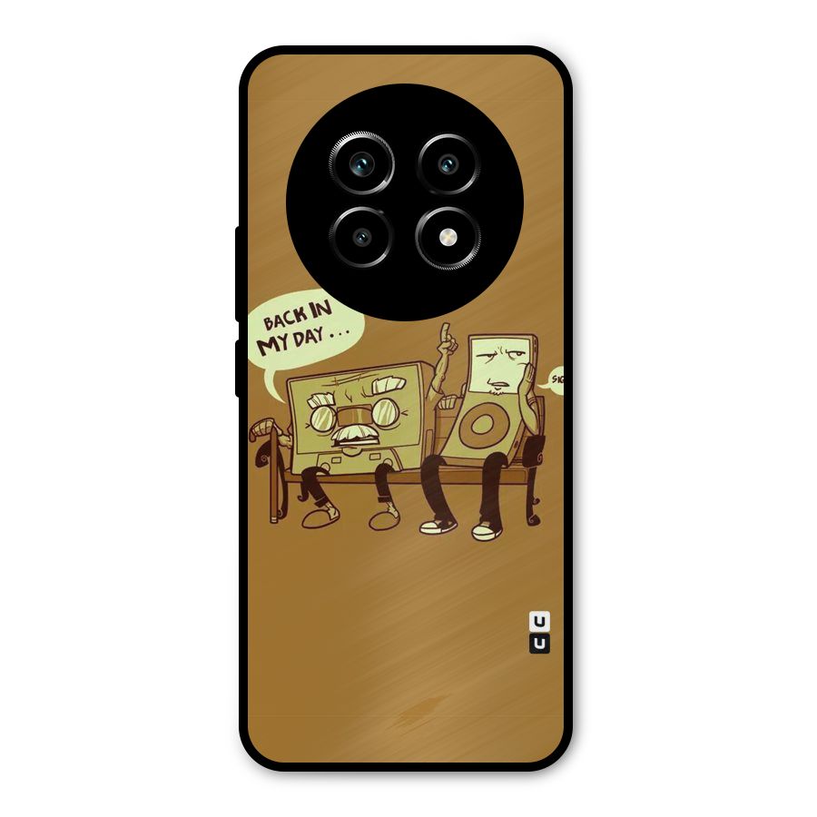 Back In Day Casette Metal Back Case for Realme 14 Pro Lite