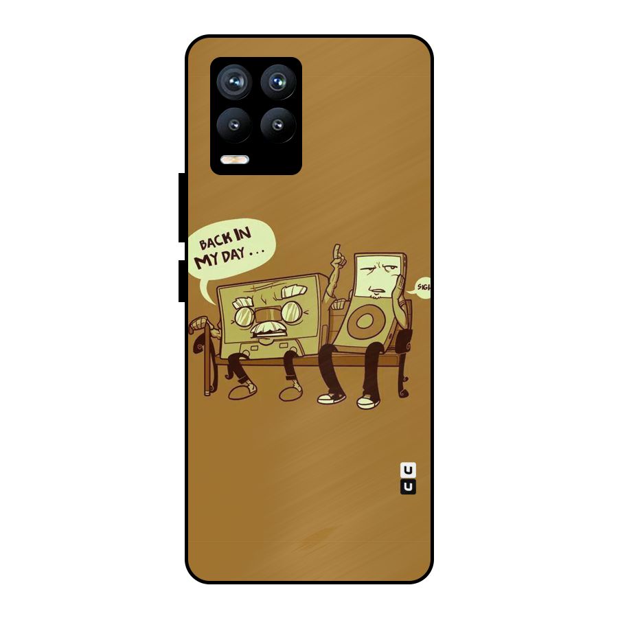 Back In Day Casette Metal Back Case for Realme 8 Pro