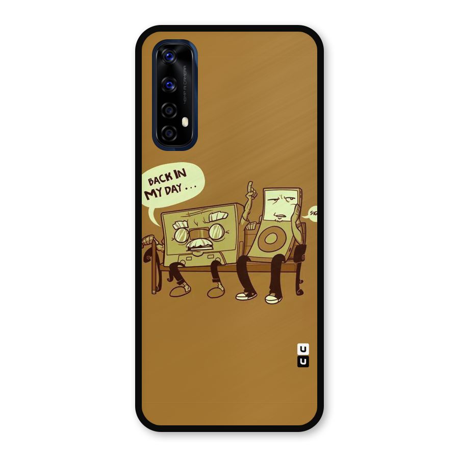 Back In Day Casette Metal Back Case for Realme Narzo 20 Pro