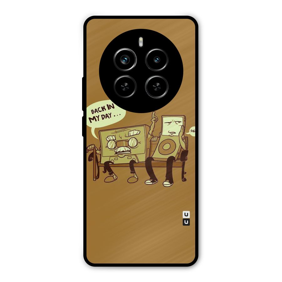 Back In Day Casette Metal Back Case for Realme P1 Pro