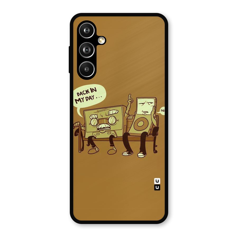 Back In Day Casette Metal Back Case for Samsung Galaxy M54