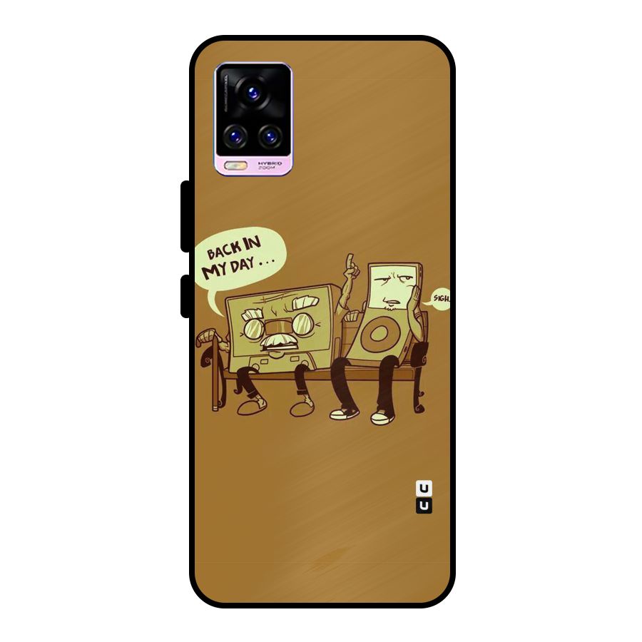 Back In Day Casette Metal Back Case for Vivo V20 Pro