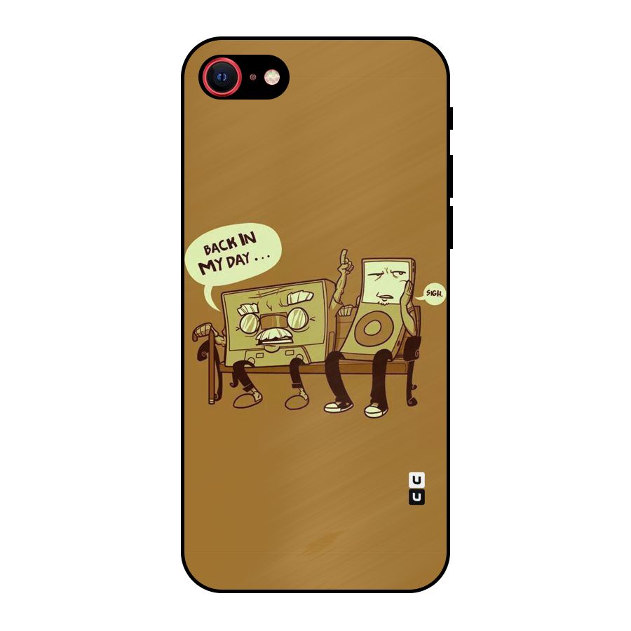 Back In Day Casette Metal Back Case for iPhone 7