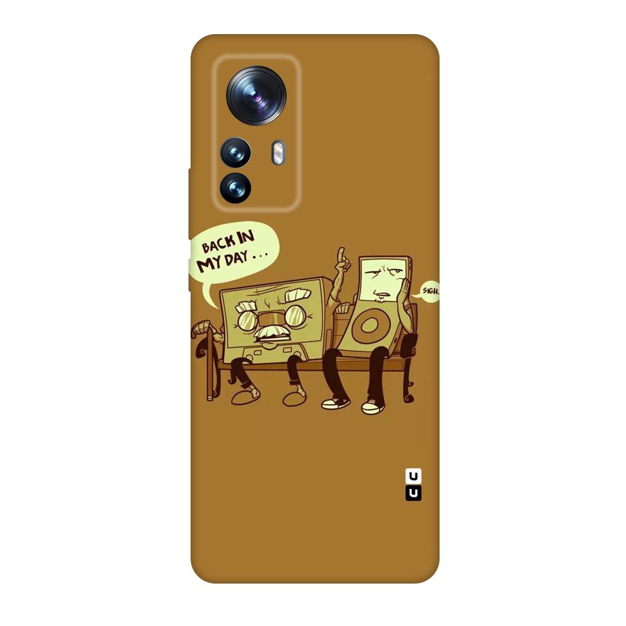 Back In Day Casette Original Polycarbonate Back Case for Xiaomi 12 Pro