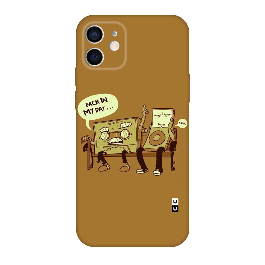 Back In Day Casette Original Polycarbonate Back Case for iPhone 12