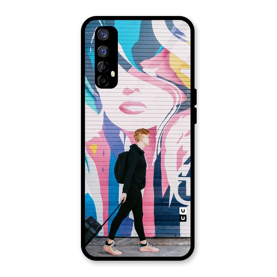 Backpacker Glass Back Case for Realme Narzo 20 Pro