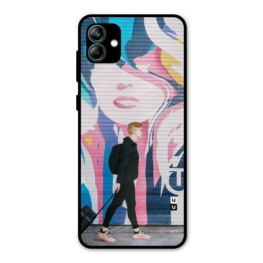 Backpacker Metal Back Case for Galaxy A04