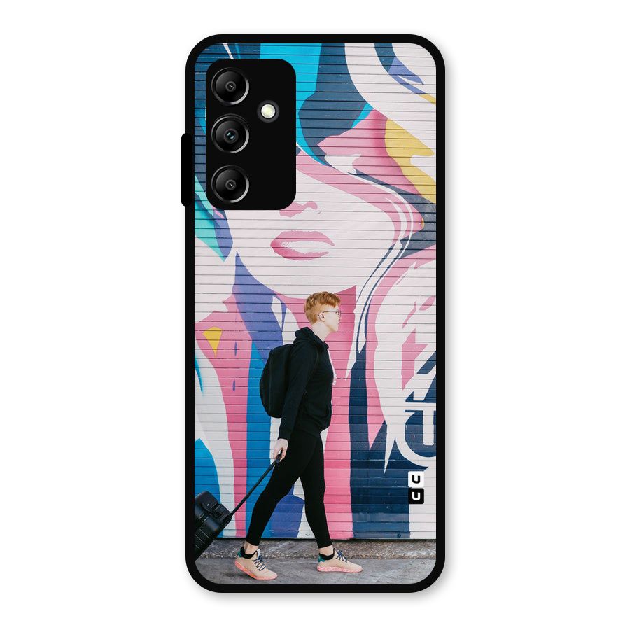 Backpacker Metal Back Case for Galaxy A14 5G