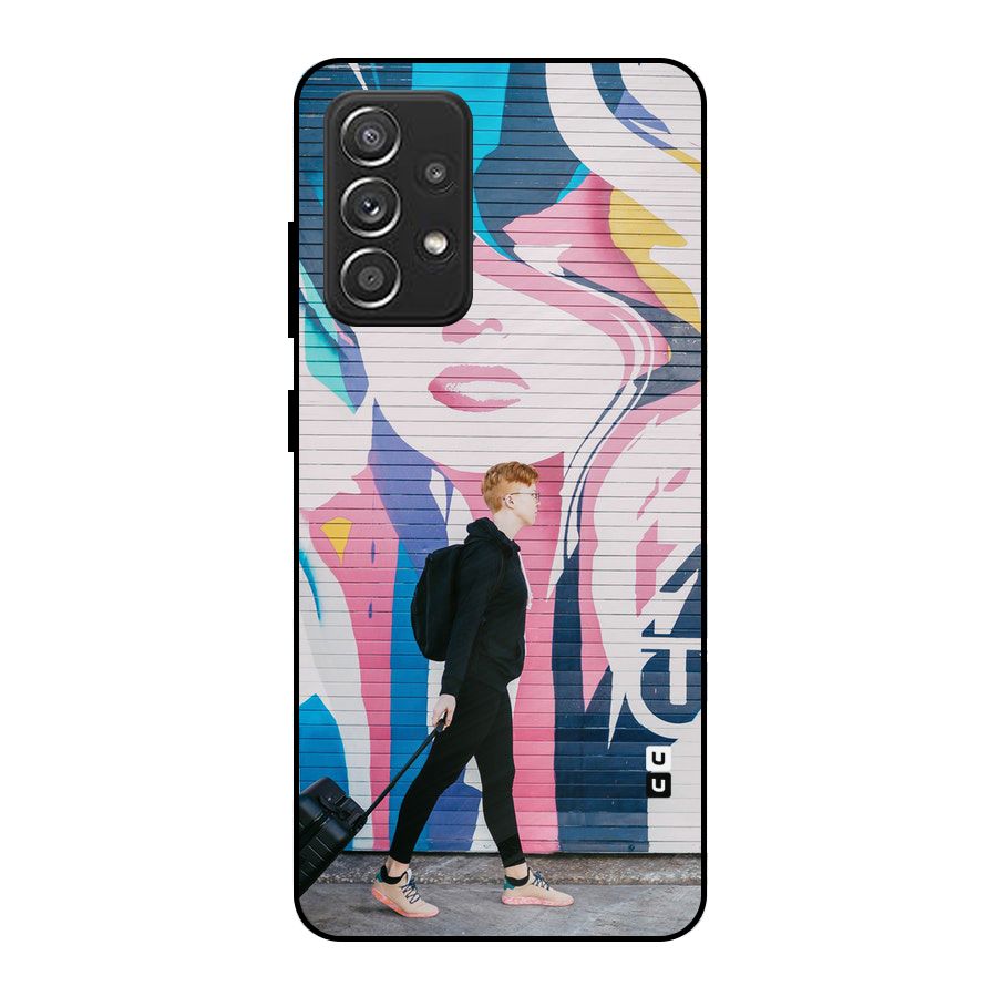 Backpacker Metal Back Case for Galaxy A52s 5G