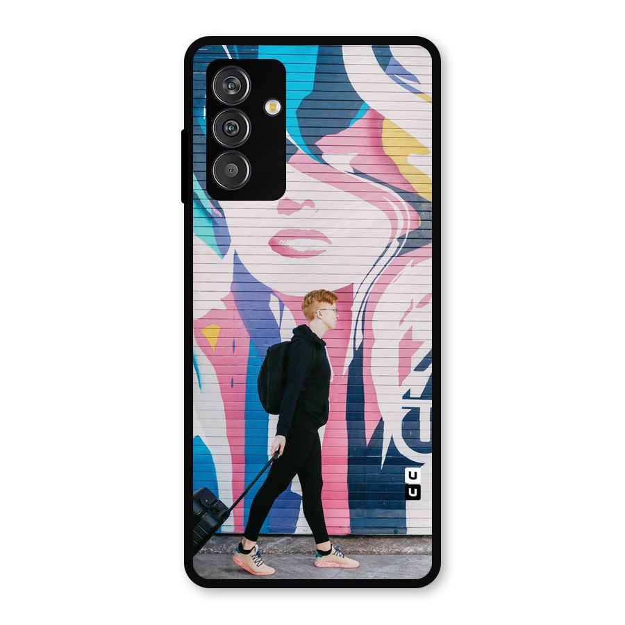 Backpacker Metal Back Case for Galaxy F13