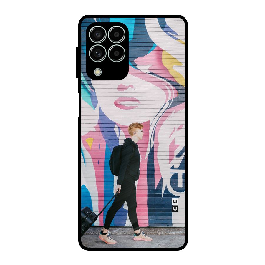 Backpacker Metal Back Case for Galaxy M33
