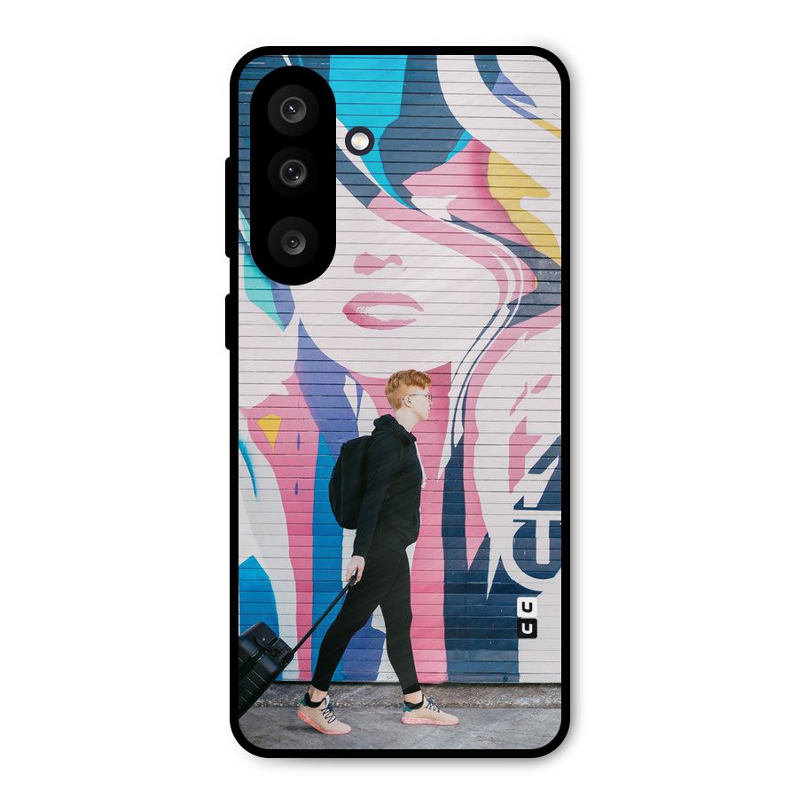 Backpacker Metal Back Case for Galaxy M56