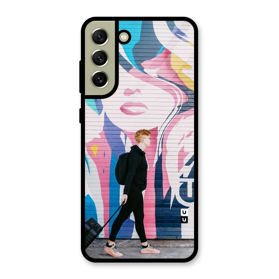 Backpacker Metal Back Case for Galaxy S21 FE 5G (2023)