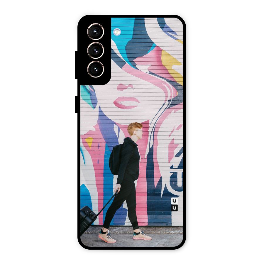 Backpacker Metal Back Case for Galaxy S21 Plus