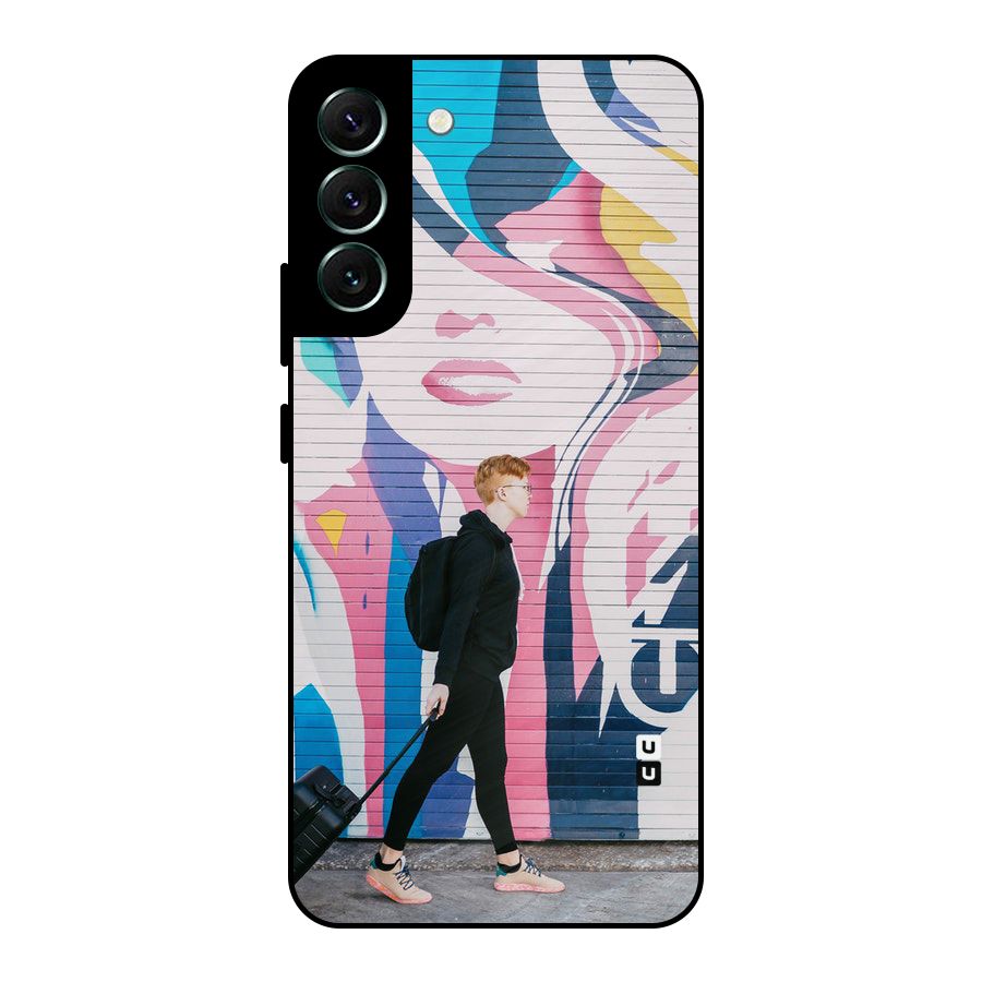 Backpacker Metal Back Case for Galaxy S22 Plus 5G