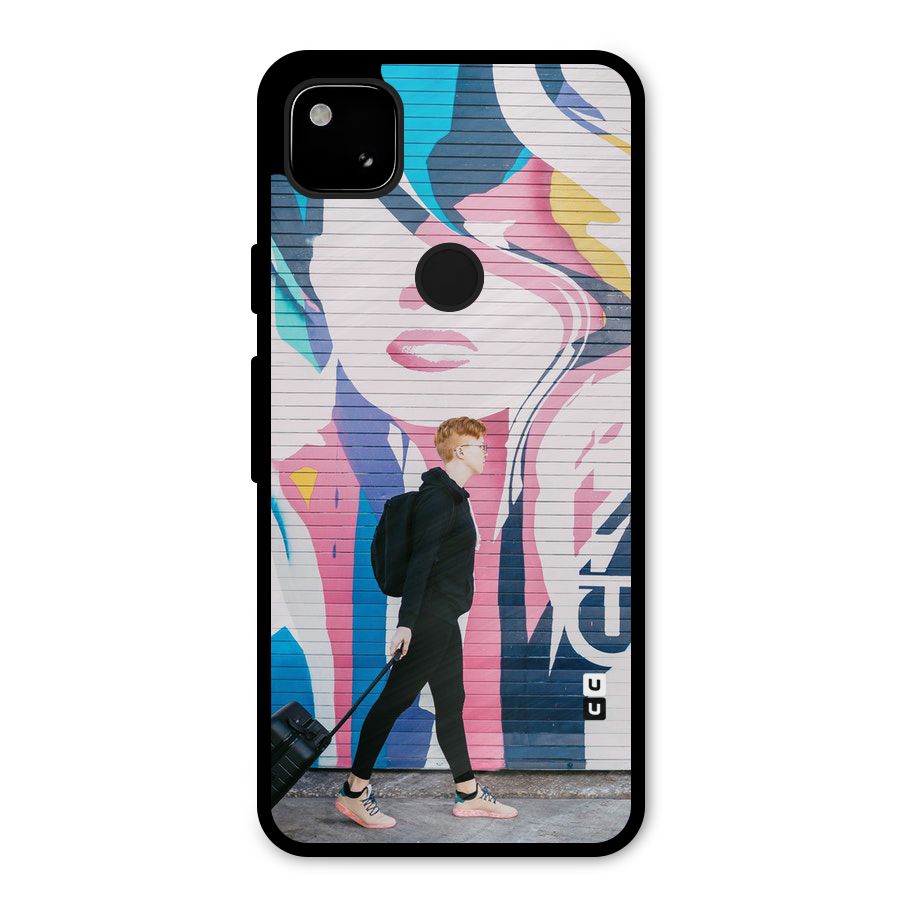 Backpacker Metal Back Case for Google Pixel 4a