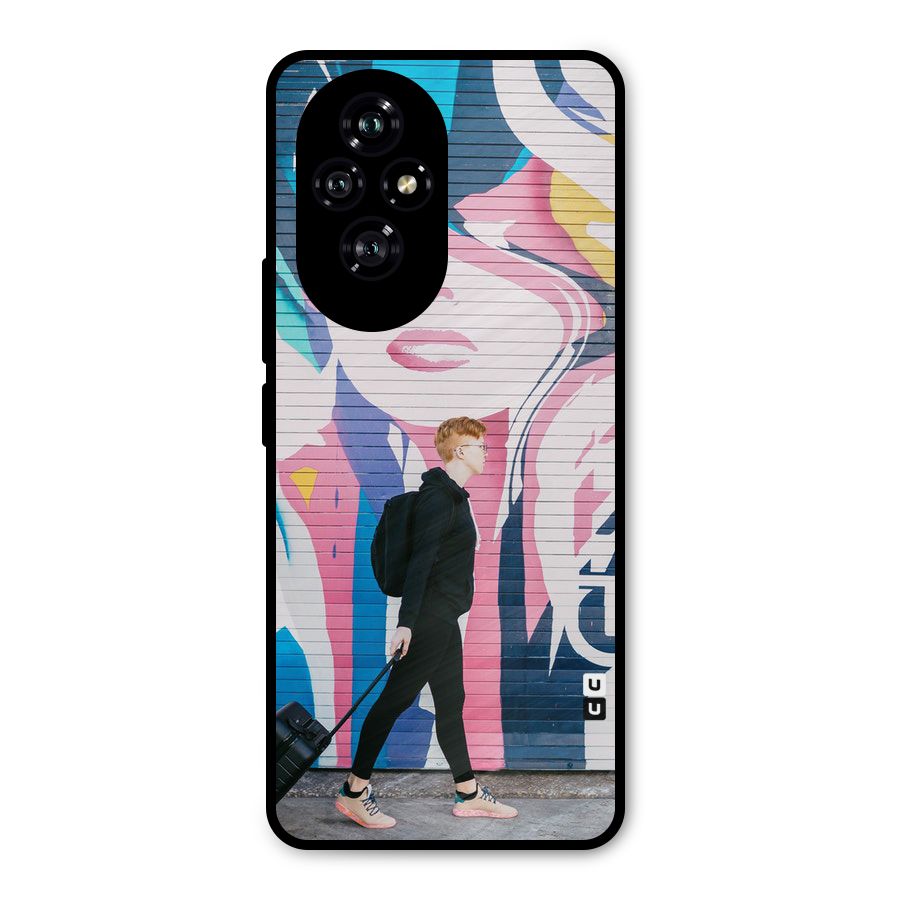 Backpacker Metal Back Case for Honor 200
