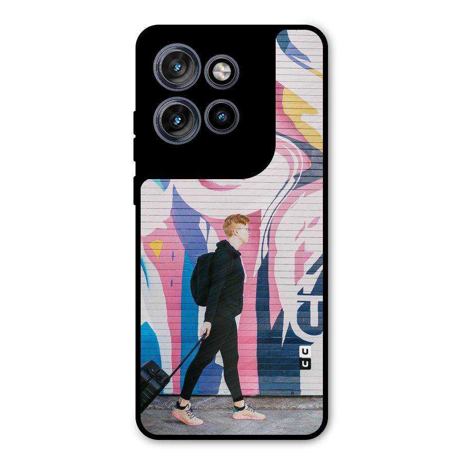 Backpacker Metal Back Case for Motorola Edge 50 Neo