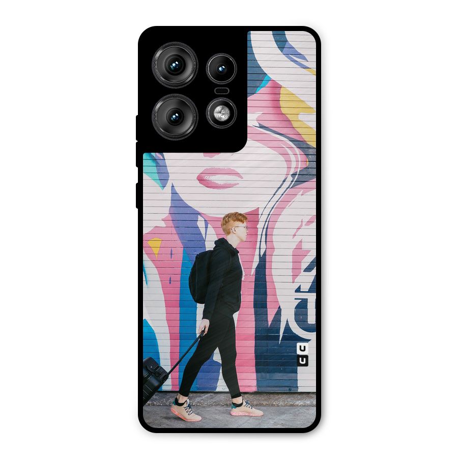 Backpacker Metal Back Case for Motorola Edge 50 Pro