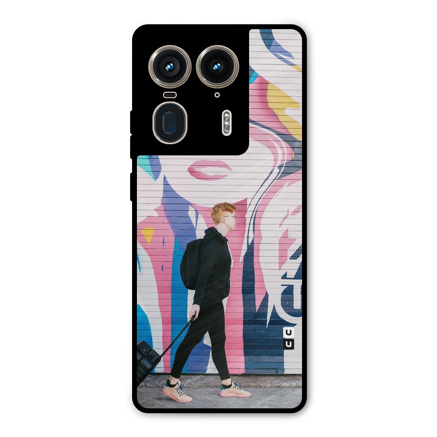 Backpacker Metal Back Case for Motorola Edge 50 Ultra