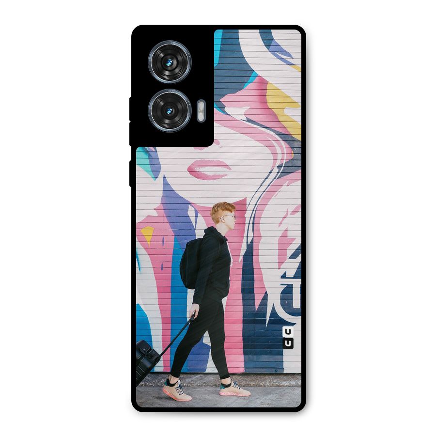 Backpacker Metal Back Case for Motorola G96