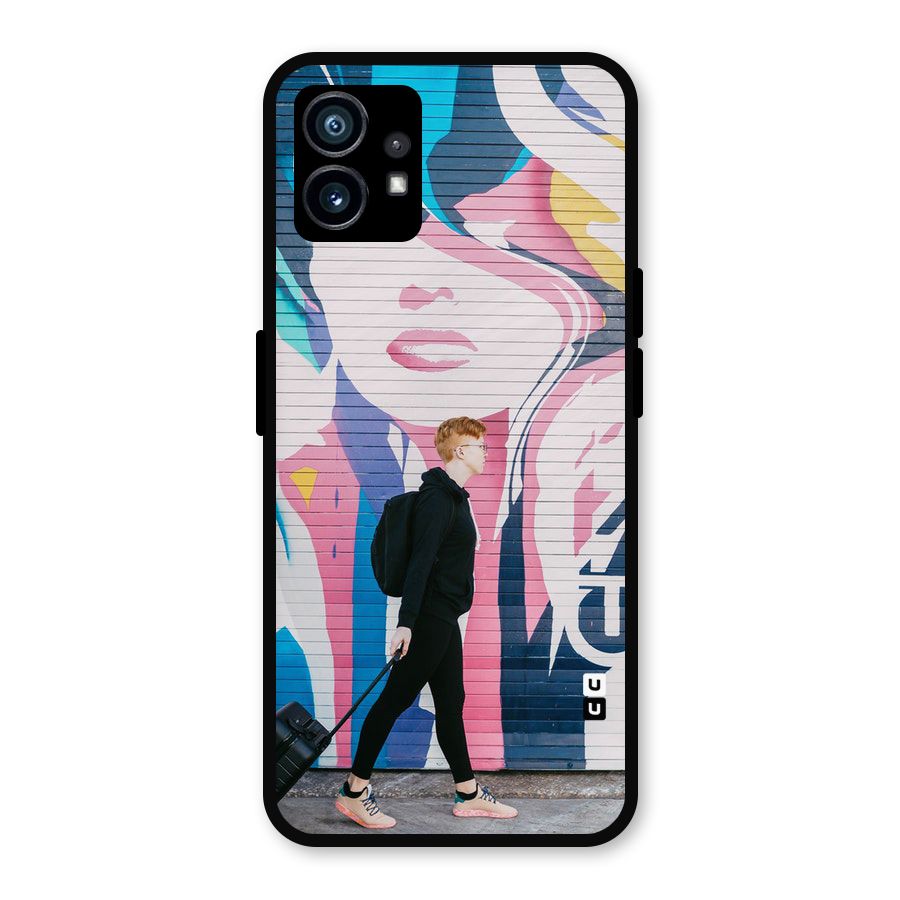 Backpacker Metal Back Case for Nothing Phone 1