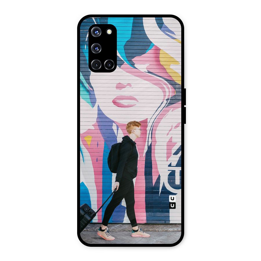 Backpacker Metal Back Case for Oppo A52