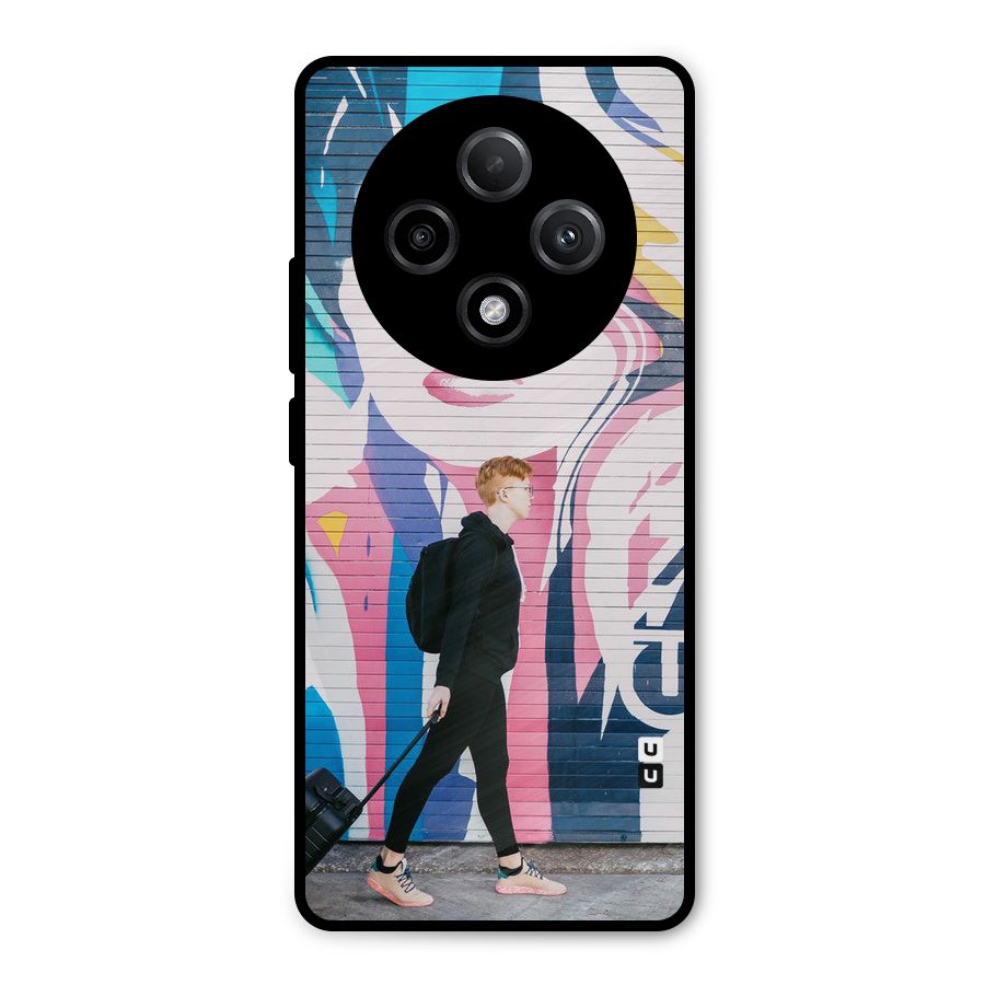 Backpacker Metal Back Case for Oppo F27 Pro Plus